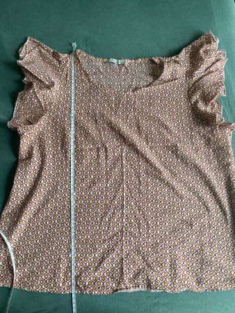 Ultra leichtes T-Shirt, Top, Bluse, ärmellos, Gr. L