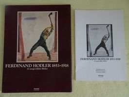 32 Farbproduktionen 27x35cm von FERDINAND HODLER Kunst-Mappe