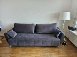 Sofa Bett grau guter Zustand