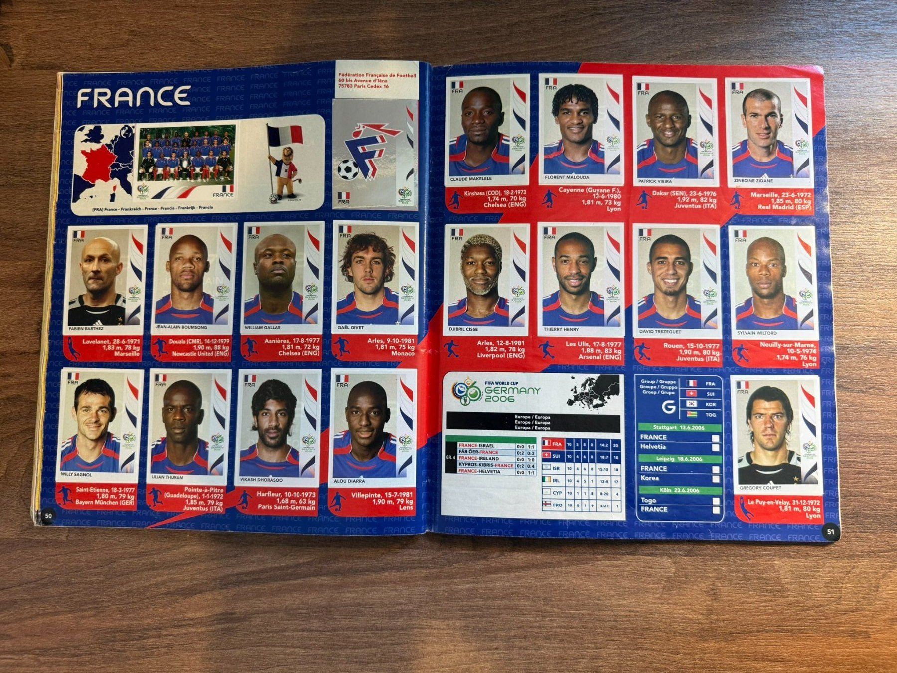 Panini Album: Panini Album WM 2006 - Komplett – Usato da Chiggiogna venduto da TheLegend88 7