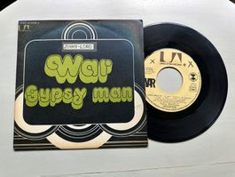 WAR tolle Gypsy man Single Kult Soul Funk France differnt