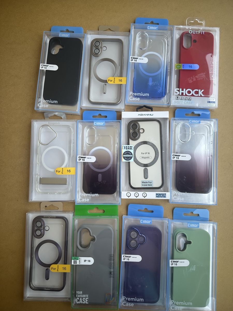 Cover & Protezioni schermo: Diverse iPhone 16,   12 Stück Hülle – Nuovo e nell'imballaggio originale da Biel/Bienne venduto da ara_9vxv 1