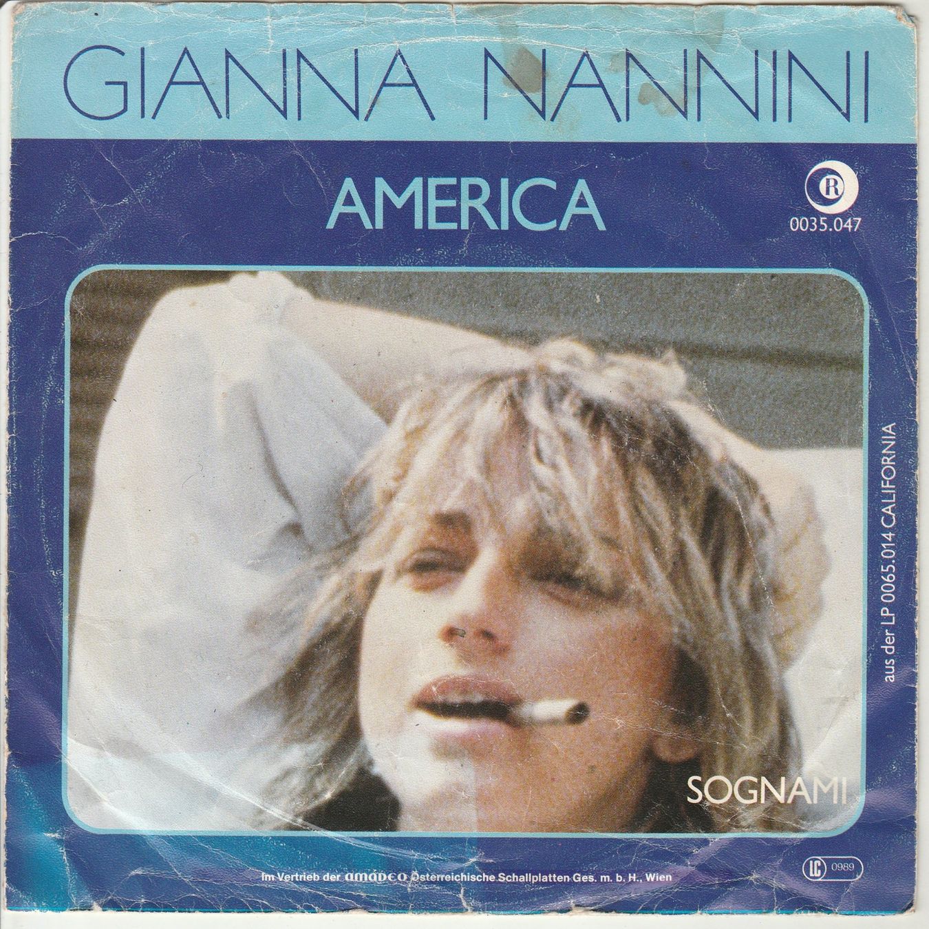Dischi in vinile: Gianna Nannini - America 7" Vinyl 1978 – Usato da Tübach venduto da JamesStone