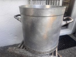 Grosser SIGG Aluminium Kochtopf Ø 34 cm – Swiss Made Rarität