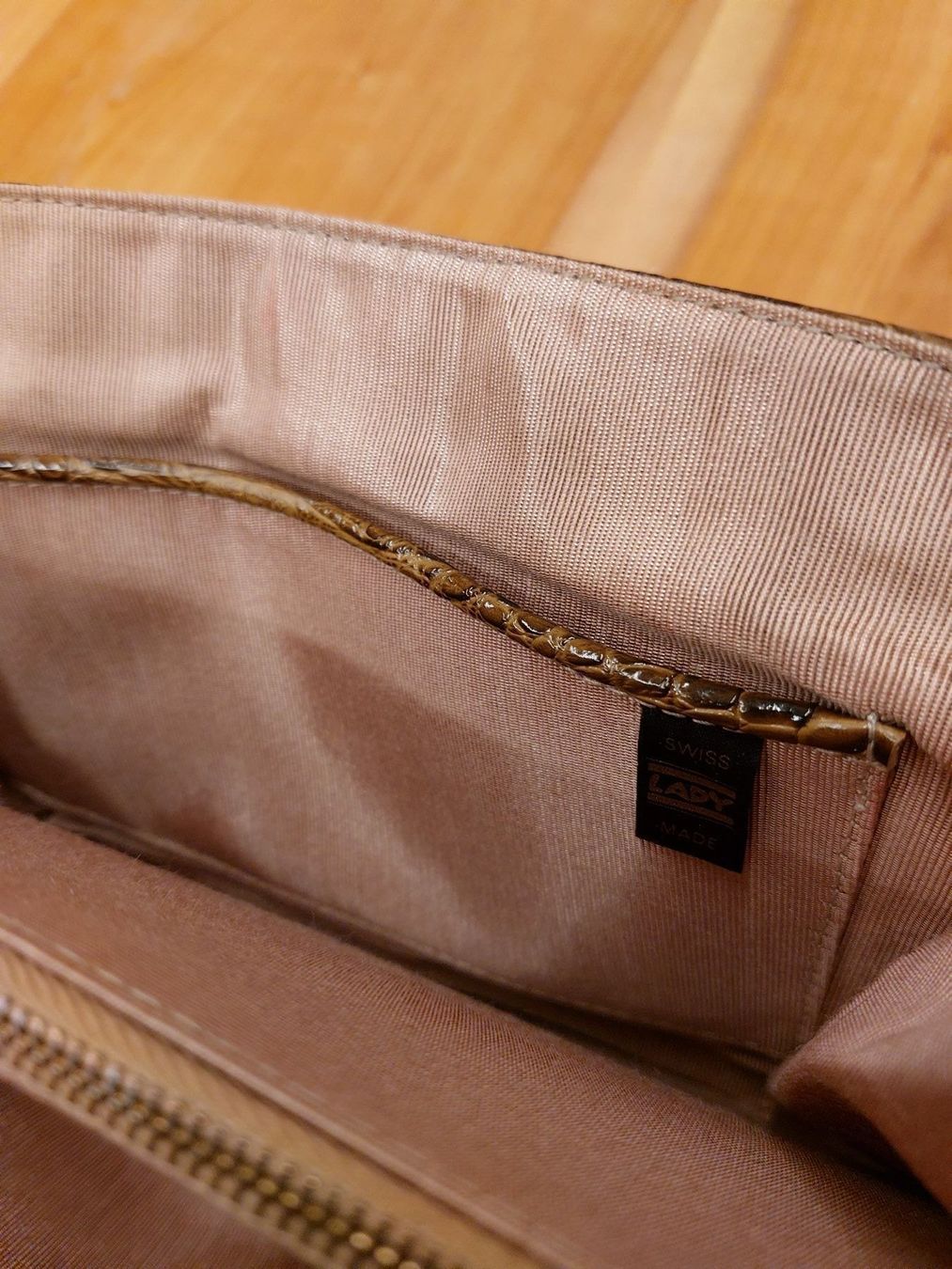 Borse da donna: Alte Krokodil LederHandtasche Lady – Usato da Ganterschwil venduto da HeidiuPeter 5