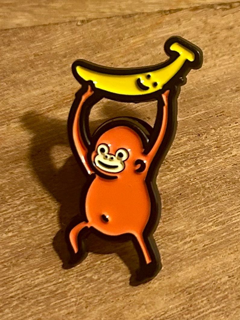 Plaketten & Abzeichen: Pin Affe – Neu und originalverpackt aus Geneve von vane267