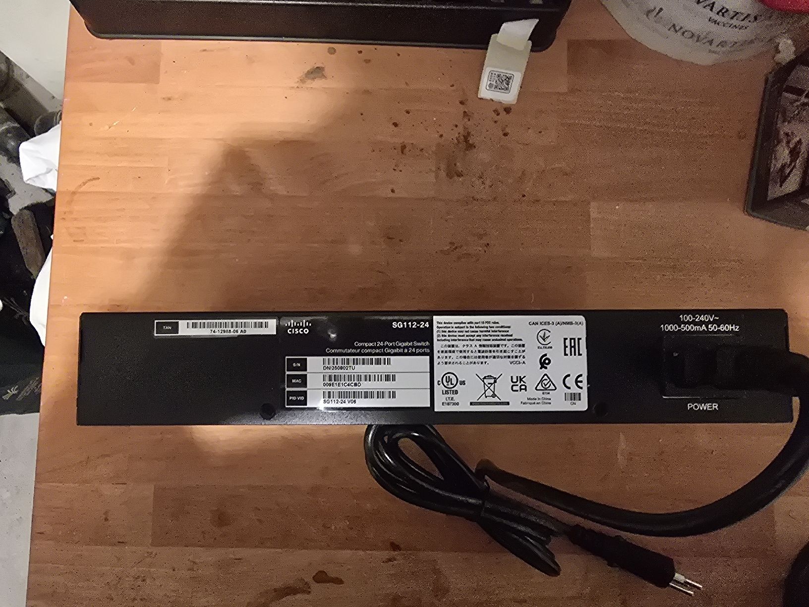 Cisco Hub & Switch: CISCO SG112-24 24-Port Gigabit Switch – Usato da Bottmingen venduto da Marco_restelli 3