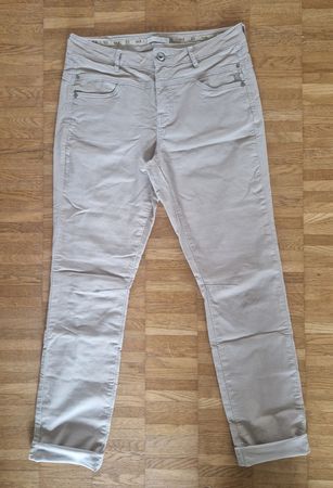 Nile Organic Baumwolle Hose Beige Gr. S