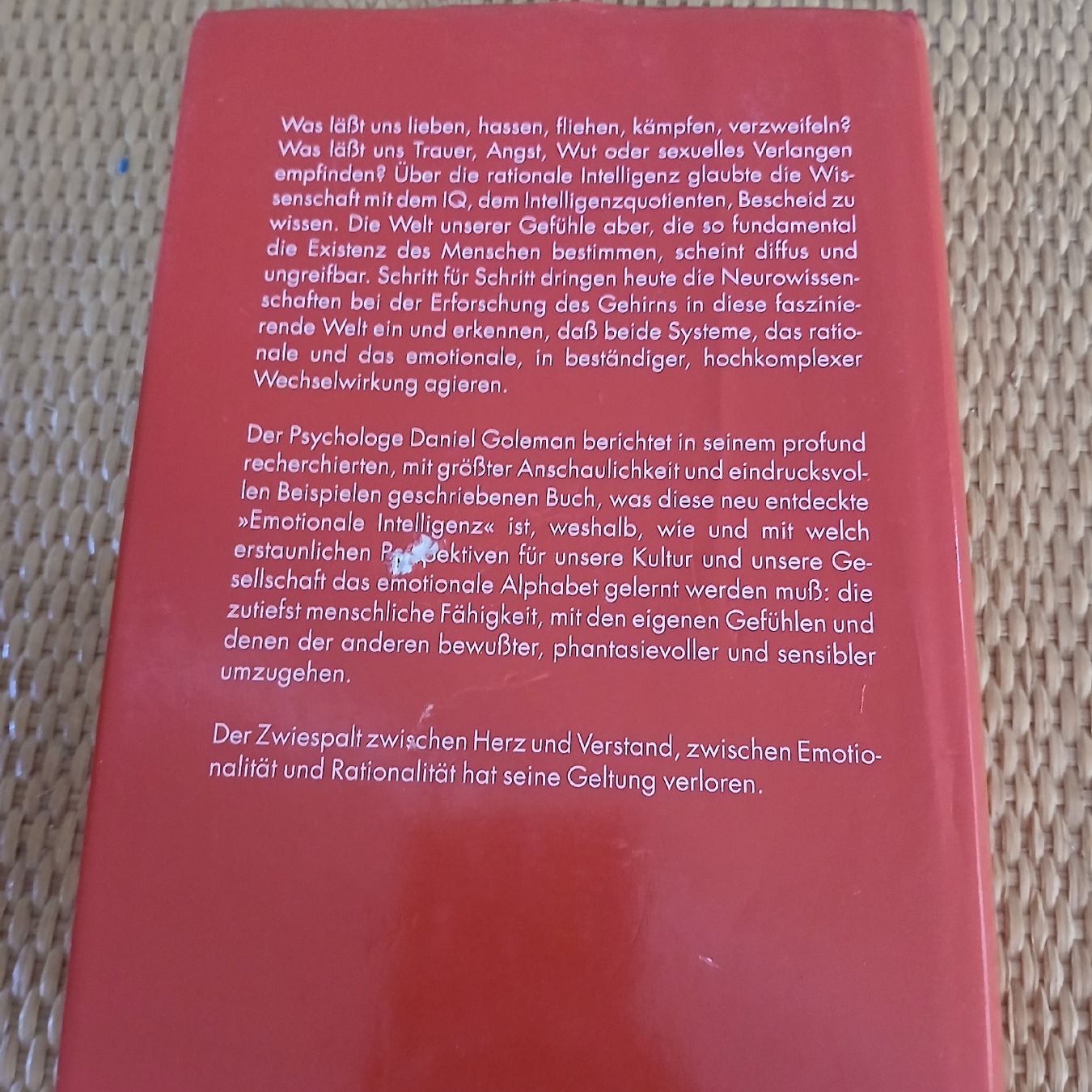 Livres: Emotionale Intelligenz Daniel Goleman Buch – D'occasion à Wädenswil par LeTroedel 3