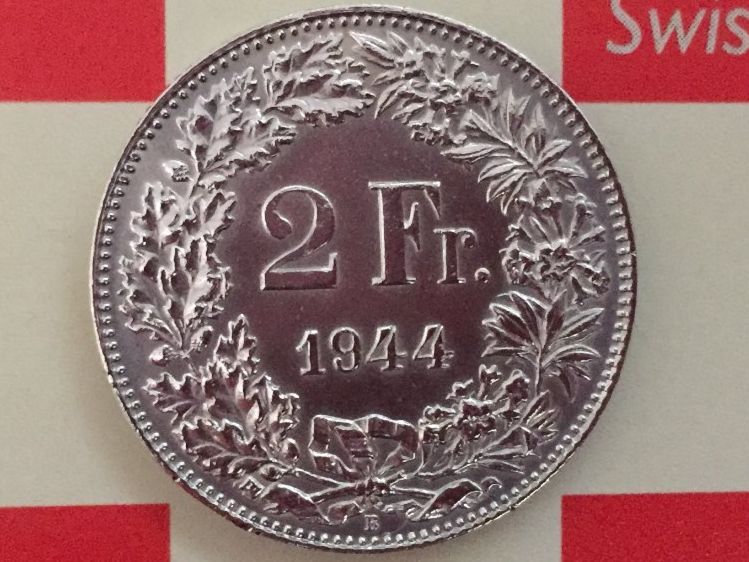 Tutti le monete: 2 Franken 1944 vz – Usato da Elsau venduto da herbybay 3