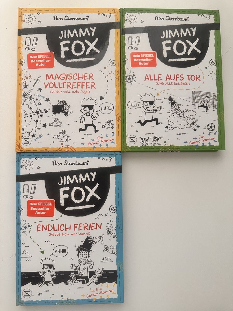 Livres: Jimmy Fox Bücher 3er Set – D'occasion à Binningen par pinturicchio_zh