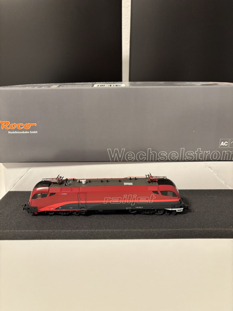 H0 ROCO DIGITAL Lokomotive ÖBB BR 1116 201-3 Railjet 68449 (Neu (gemäss ...