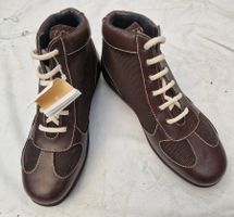 BALLY GOLF SCHÜRSCHUHE NEU GR.38 DUNKELBRAUN