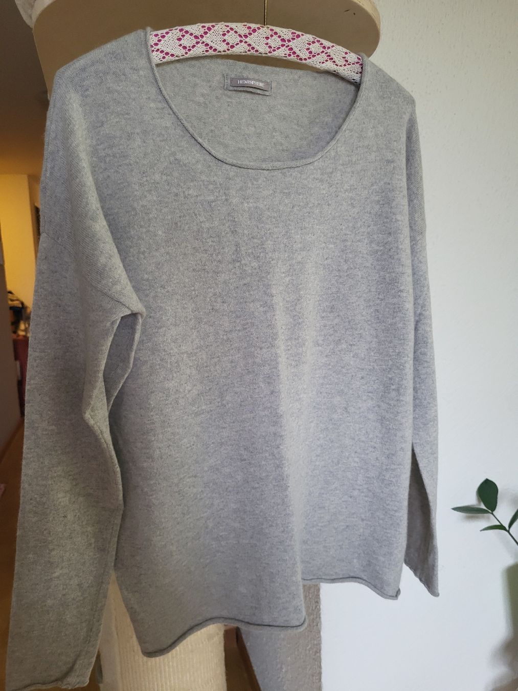 Maglioni & Felpe: Edler Hemdenfee Pullover, Grösse L, Grau 100%Kashmir – Nuovo (secondo la descrizione) da Winterthur venduto da rab_tr8n 3