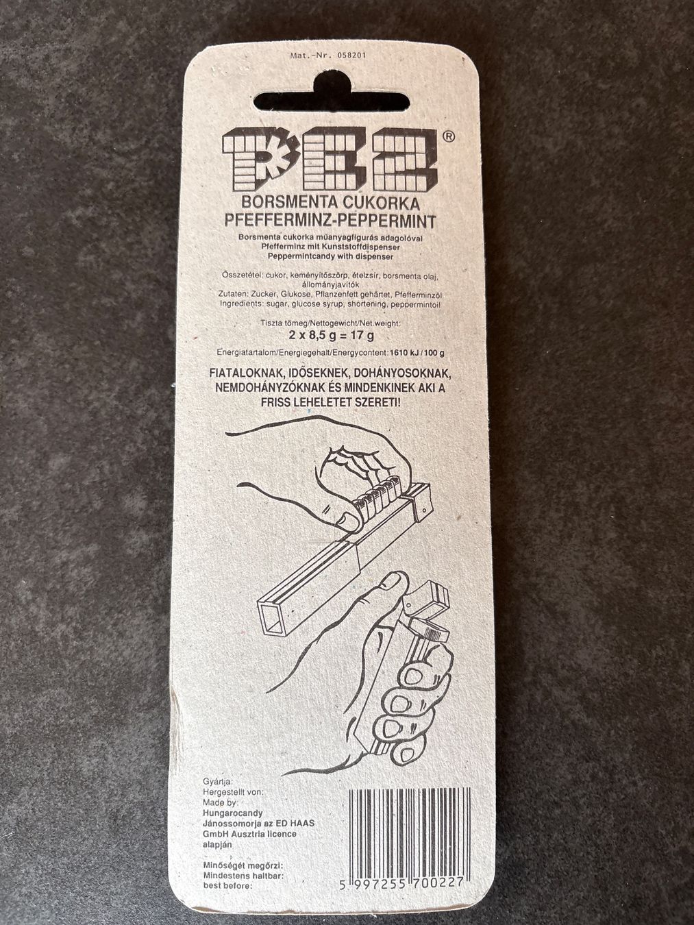 Pez Statuette: PEZ Silver Glow, MOC, 1991 – Nuovo e nell'imballaggio originale da Zürich venduto da Turbotoys 1