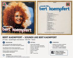 BERT KAEMPFERT - SOUNDS LIKE BERT KAEMPFERT (1971)
