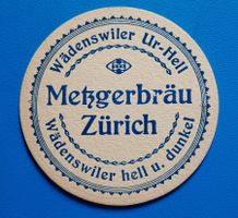 Bierdeckel Bier Brauerei Wädenswil Metzgerbräu Zürich