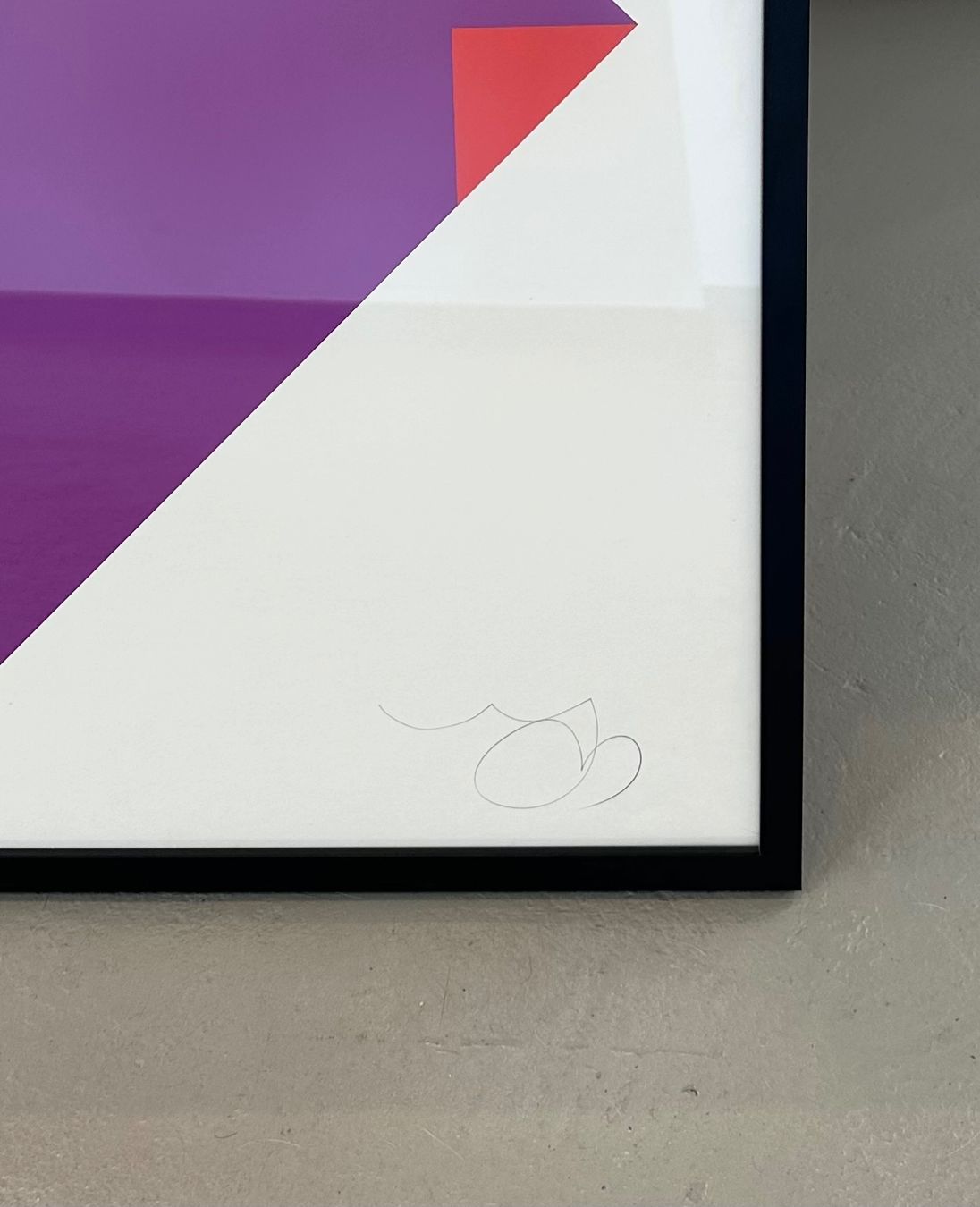Dipinti: Composition concrète, 1973, Marcel Wyss – Usato da neuchatel venduto da cabinetjuliart 4