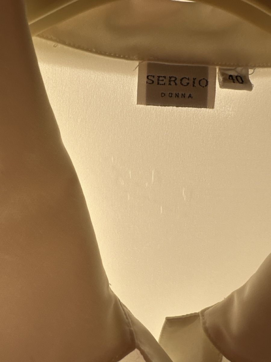 Blusen: Sergio Donna Bluse weiss, Gr. 40 – Gebraucht aus Zug von Hehe 2