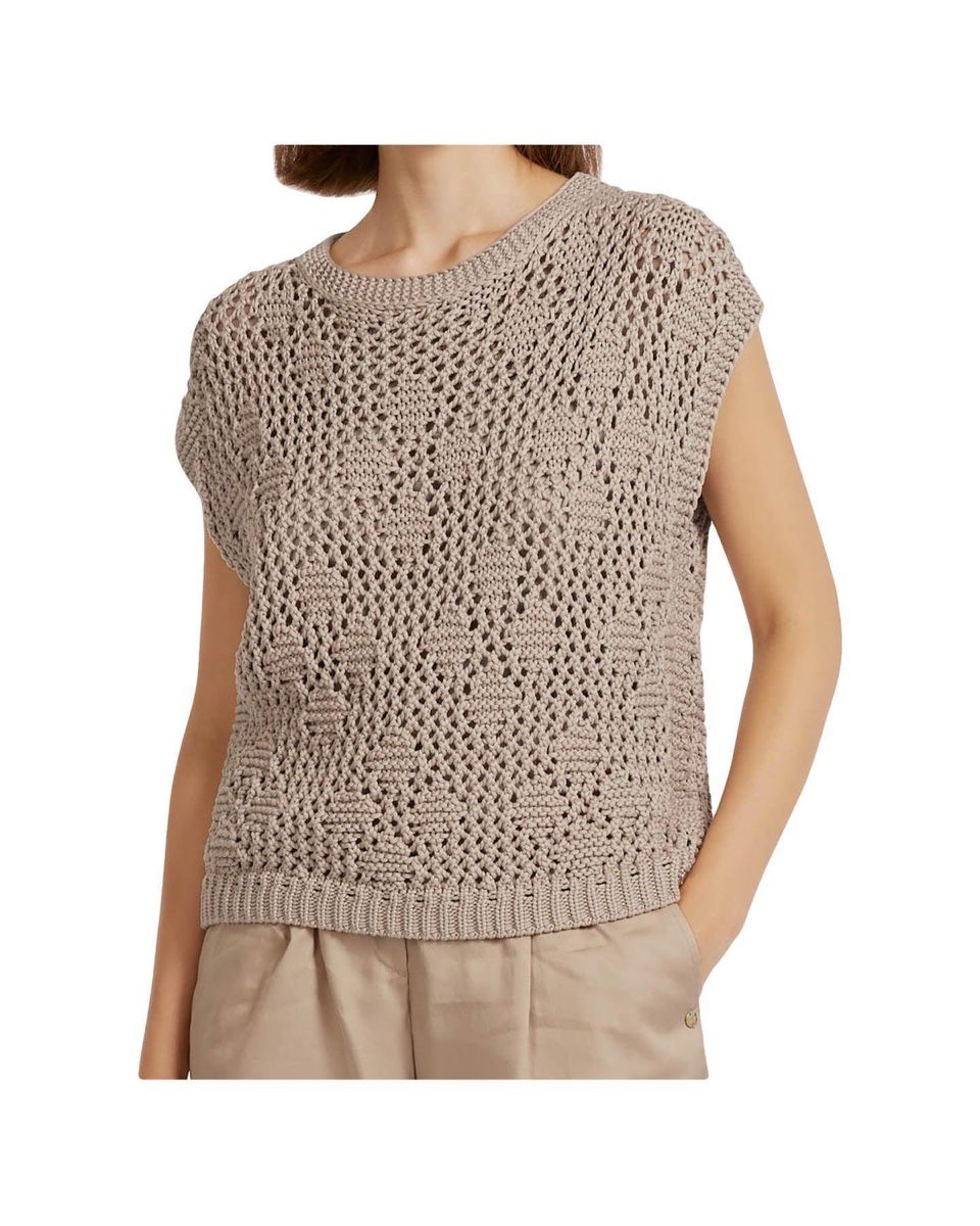 Marc Cain Maglioni & Felpe: MARC CAIN Armelloser Pullover G.34(1) – Usato da Oberwil BL venduto da DANA_FOX
