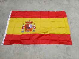 3x Spanien Fahne Flagge 150cm - Drapeau Espagne