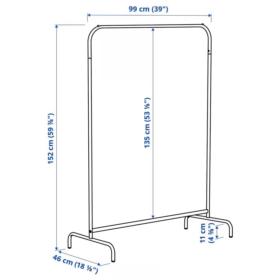 Ikea Guardaroba: Kleiderständer IKEA weiss – Usato da Winterthur venduto da hof_hd8q 1