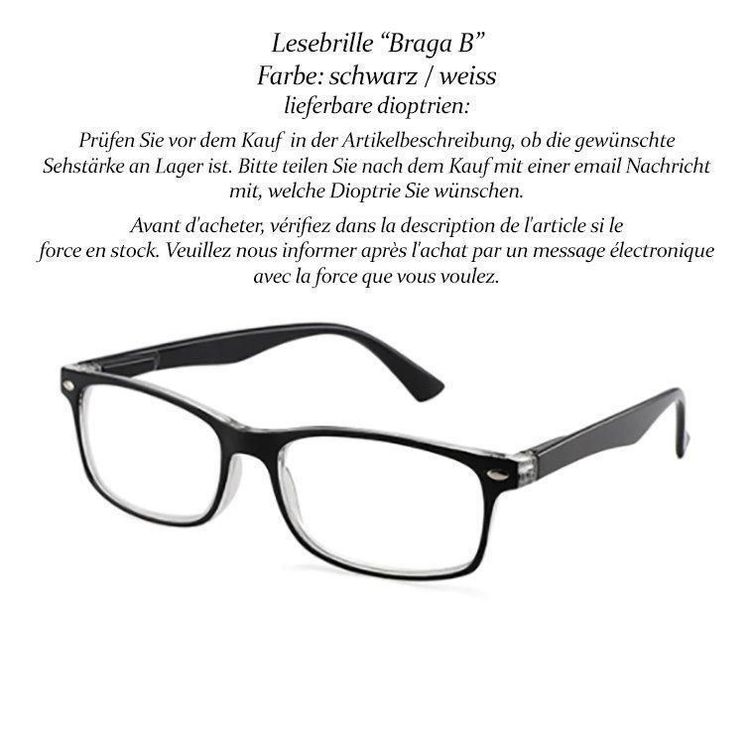 Lesebrille Braga B +5.0 +5.5 +6.0 Kaufen auf Ricardo