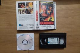 VHS Gunman mit Backup DVD Christopher Lambert