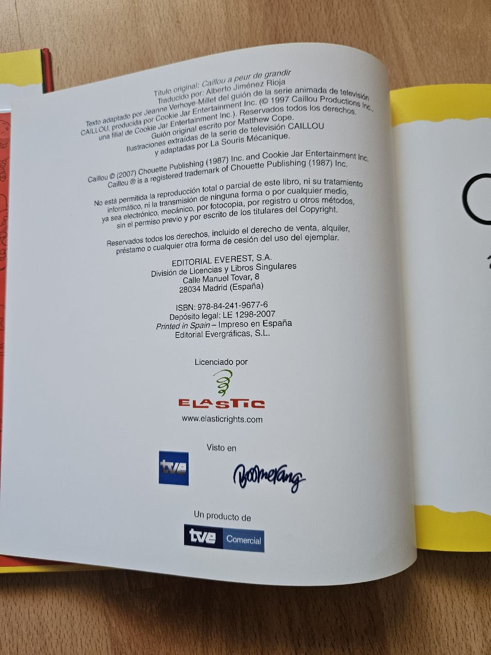 Bücher: 2x Caillou Kinderbuch, Spanisch – Gebraucht aus Ebikon von SecondChance_byM 2