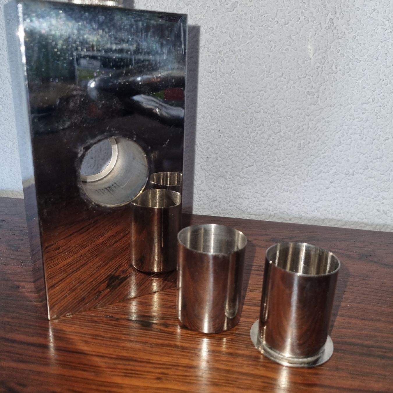 Altro: Flachmann Set Edelstahl Tin-Lined Made in Germany – Usato da Niederbipp venduto da Hst3 2