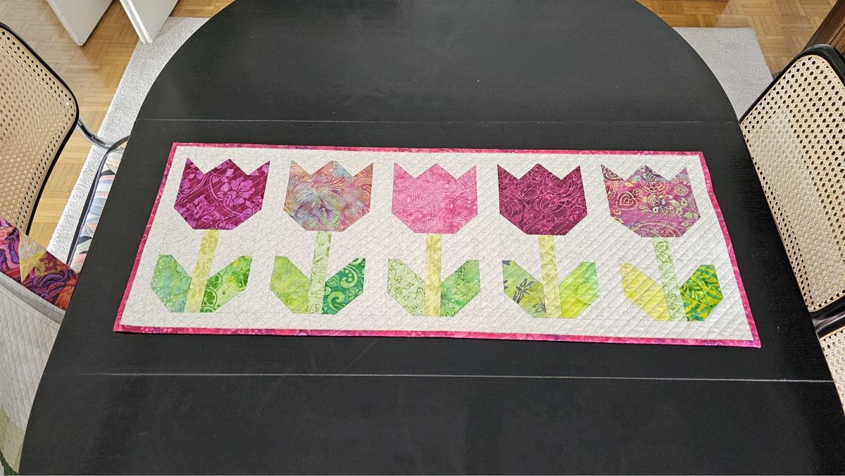 Decken: Patchwork-Quilt Handmade – Neu (gemäss Beschreibung) aus La Chaux-de-Fonds von NathalieM07 3