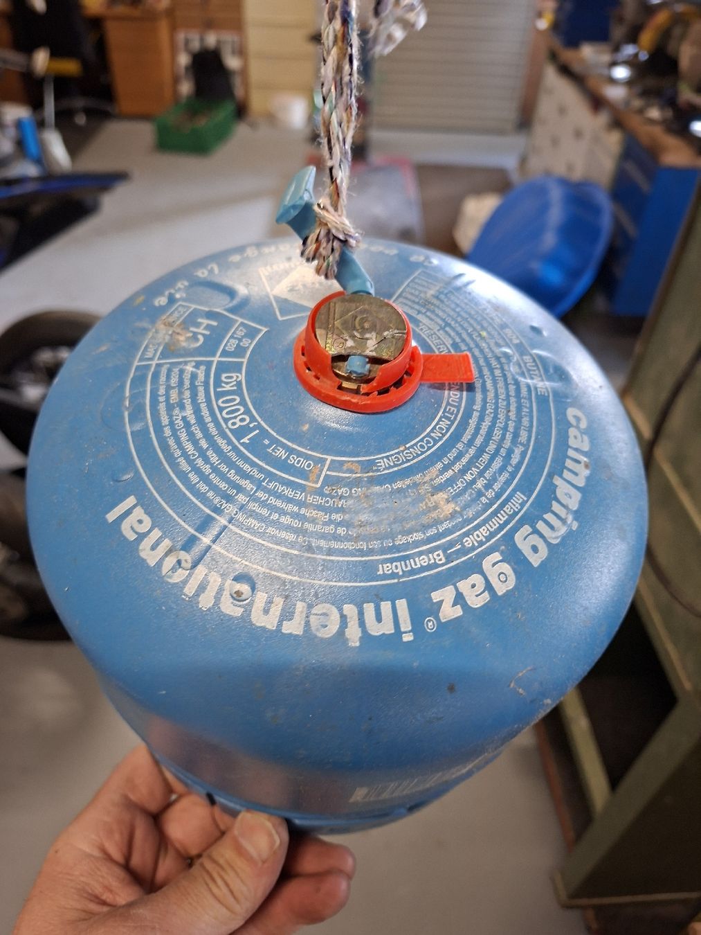 Campingaz Apparecchiature e tecnologia a gas:  1.8 kg  Gas Campingaz – Usato da Glis venduto da fragra