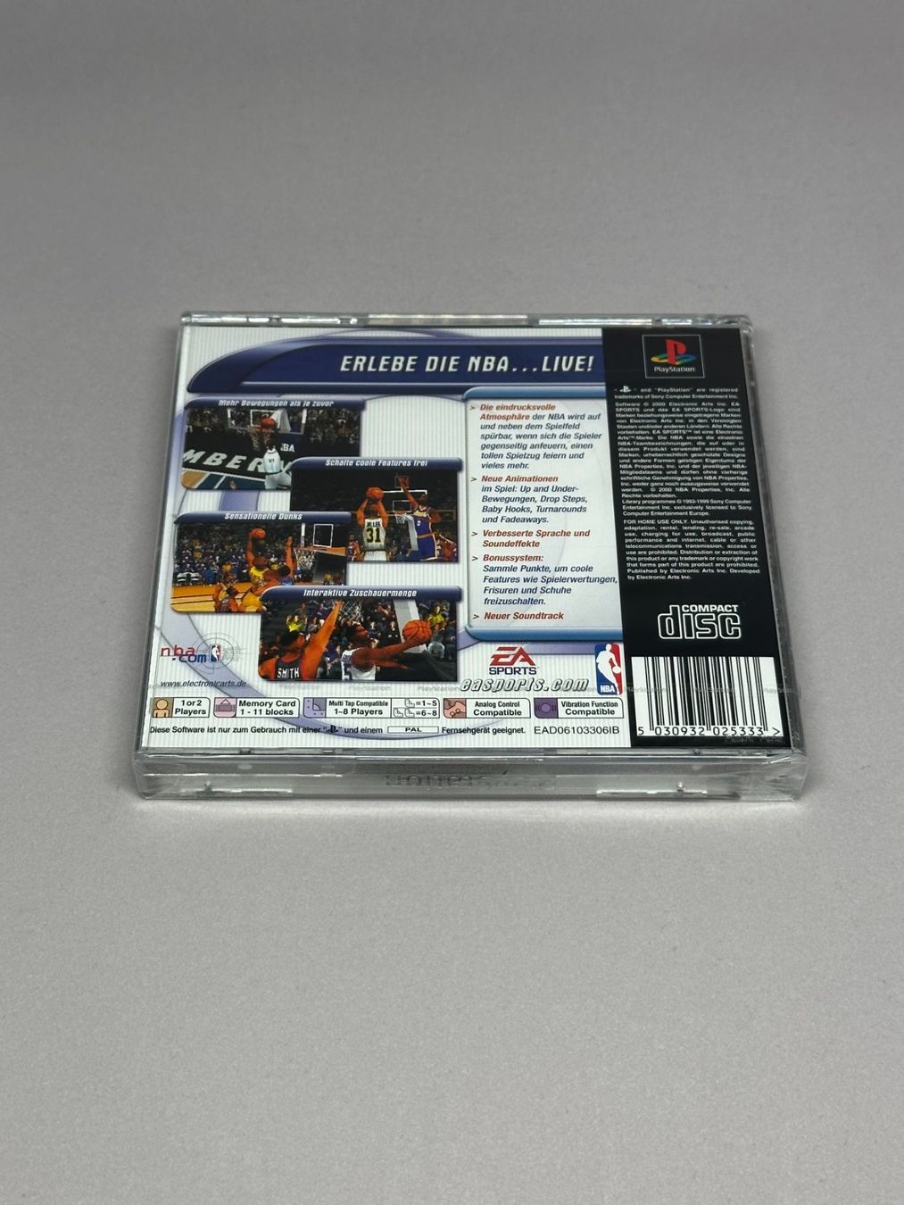 Sony Giochi: NBA LIVE 2001 BRANDNEU – Nuovo e nell'imballaggio originale da Neuenkirch venduto da Armsy 6