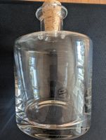 Glasi Hergiswil Whisky Dekanter_Klarglas mit Korken NEU
