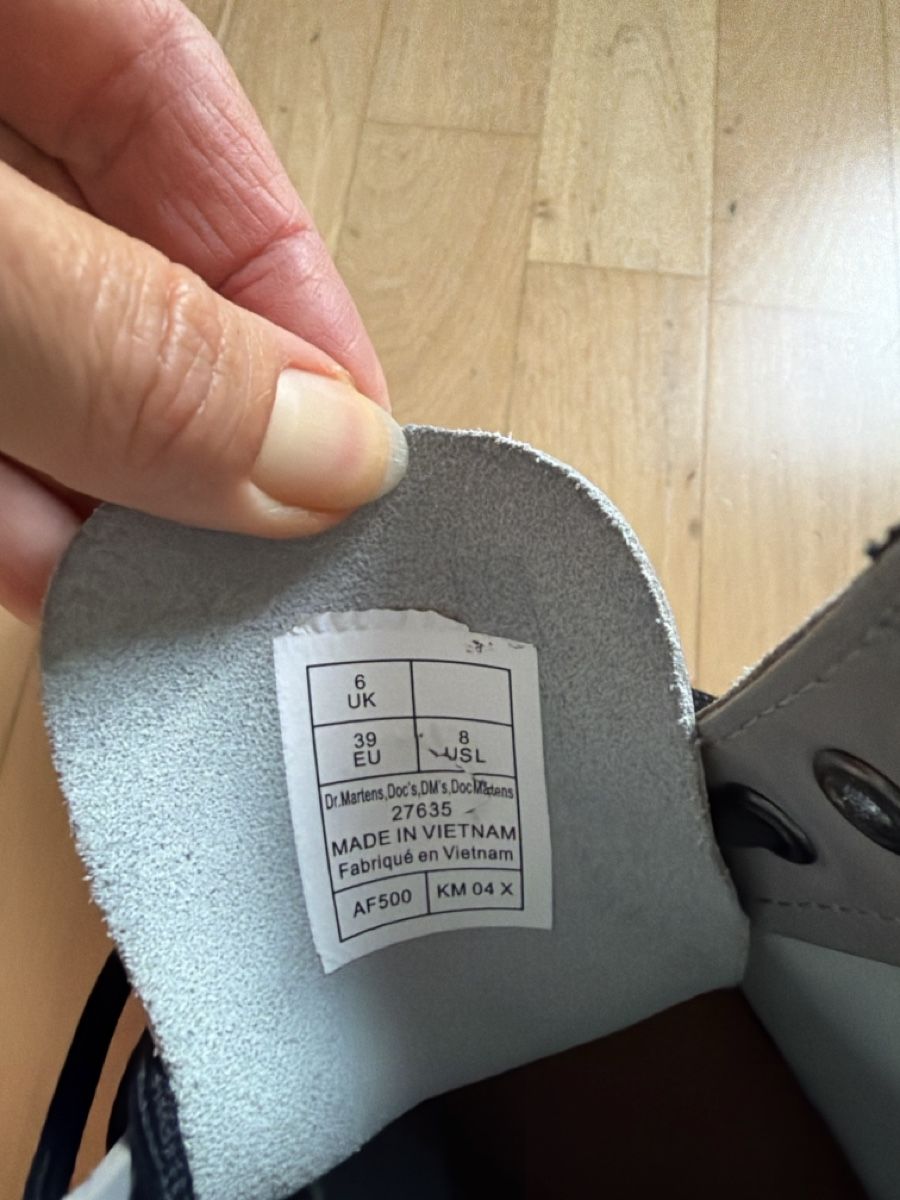 Dr. Martens Scarpe da donna: Dr. Martens grau – Nuovo (secondo la descrizione) da Birsfelden venduto da Haex 4
