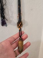 Tigerauge Pendel facettiert neu