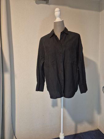 Damen Hemdbluse Manor schwarz Grösse 38 guter Zustand