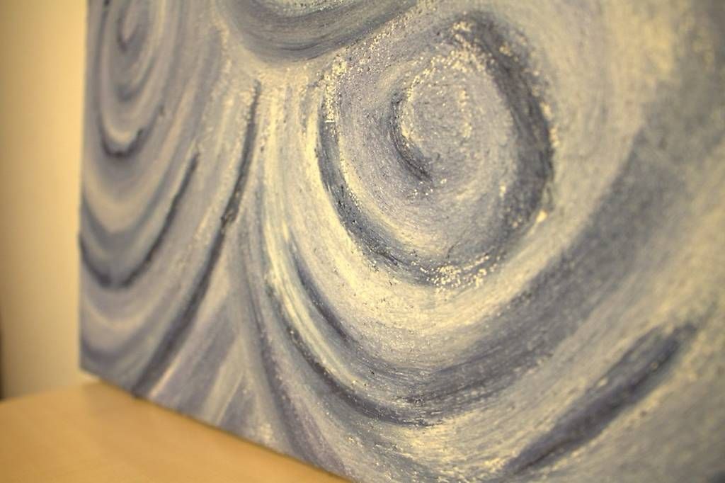 Gemälde: Künstlerisches Gemälde "Blue Dreams" – Neu und originalverpackt aus Sargans von el_-_ga 3