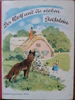 Der Wolf und ... Geisslein v. Fritz Baumgarten  Vintage 1950