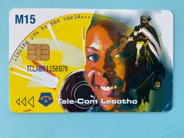 Telefonkarte Lesotho Fight AIDS