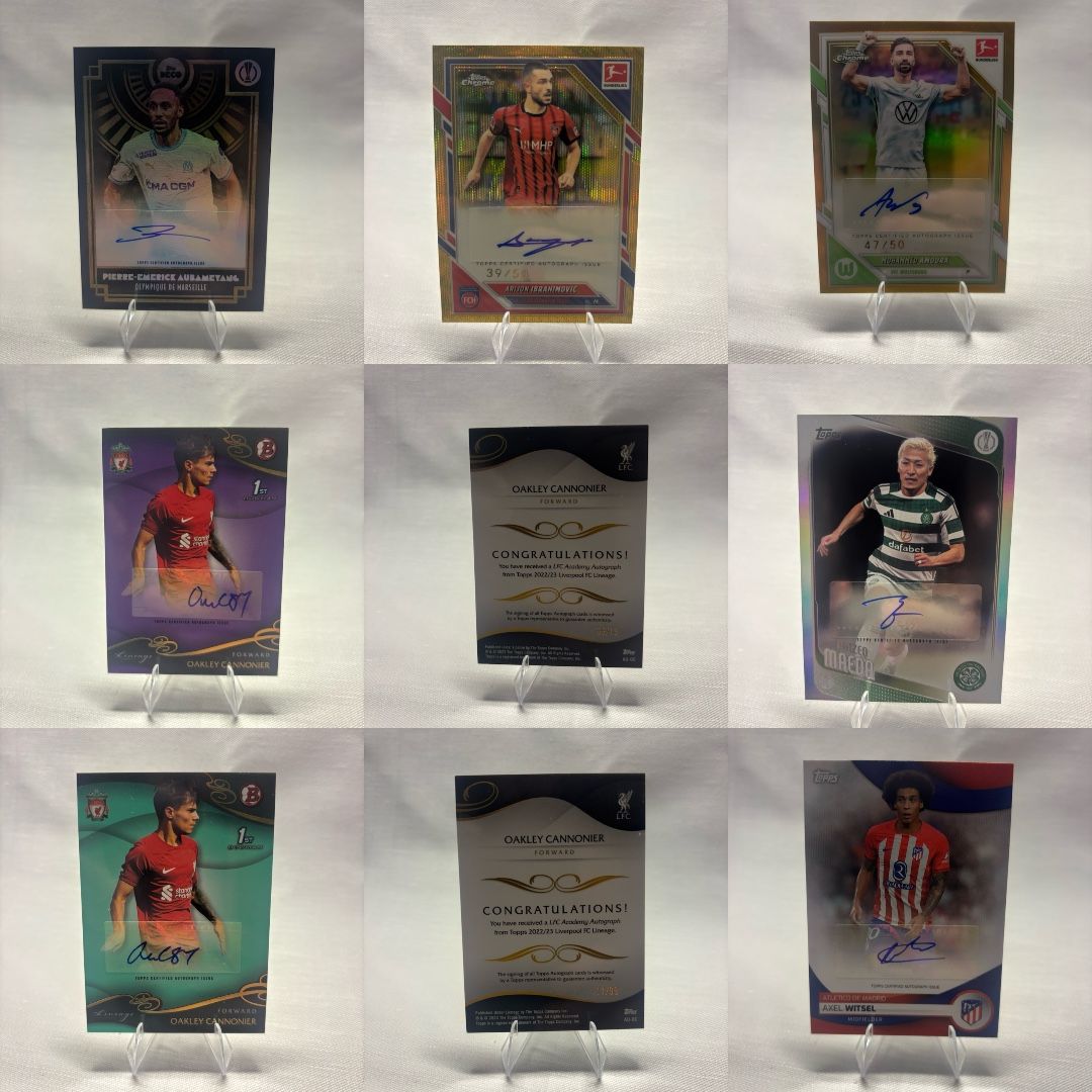 Topps Sammelbilder & Trading cards: Kartensammlung 35x Autogramm Karten – Neu (gemäss Beschreibung) aus Buchs ZH von Yannik22 4