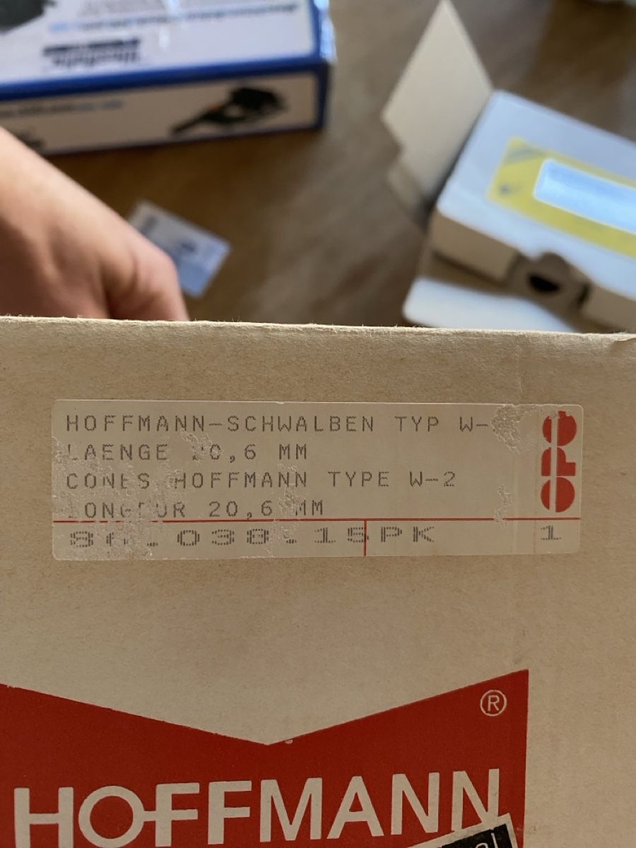 Tutti gli attrezzi: Hoffmann Schwalben Typ W-2 L= 15.8 & 20.6 mm – Nuovo (secondo la descrizione) da Münchenstein venduto da Planetary