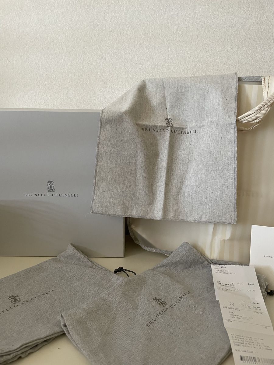 Brunello Cucinelli Scarpe da uomo: Brunello Cucinelli Stiefel braun Leder Grösse 42 – Nuovo (secondo la descrizione) da Adliswil venduto da maximiliann 2