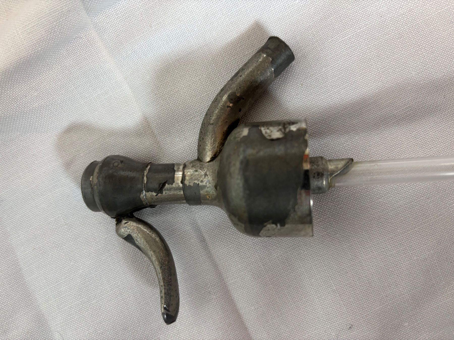 Flaschen: Grosser Siphon aus blauem Glas antik "ER" – Gebraucht aus Hinwil von DaniBachman 4