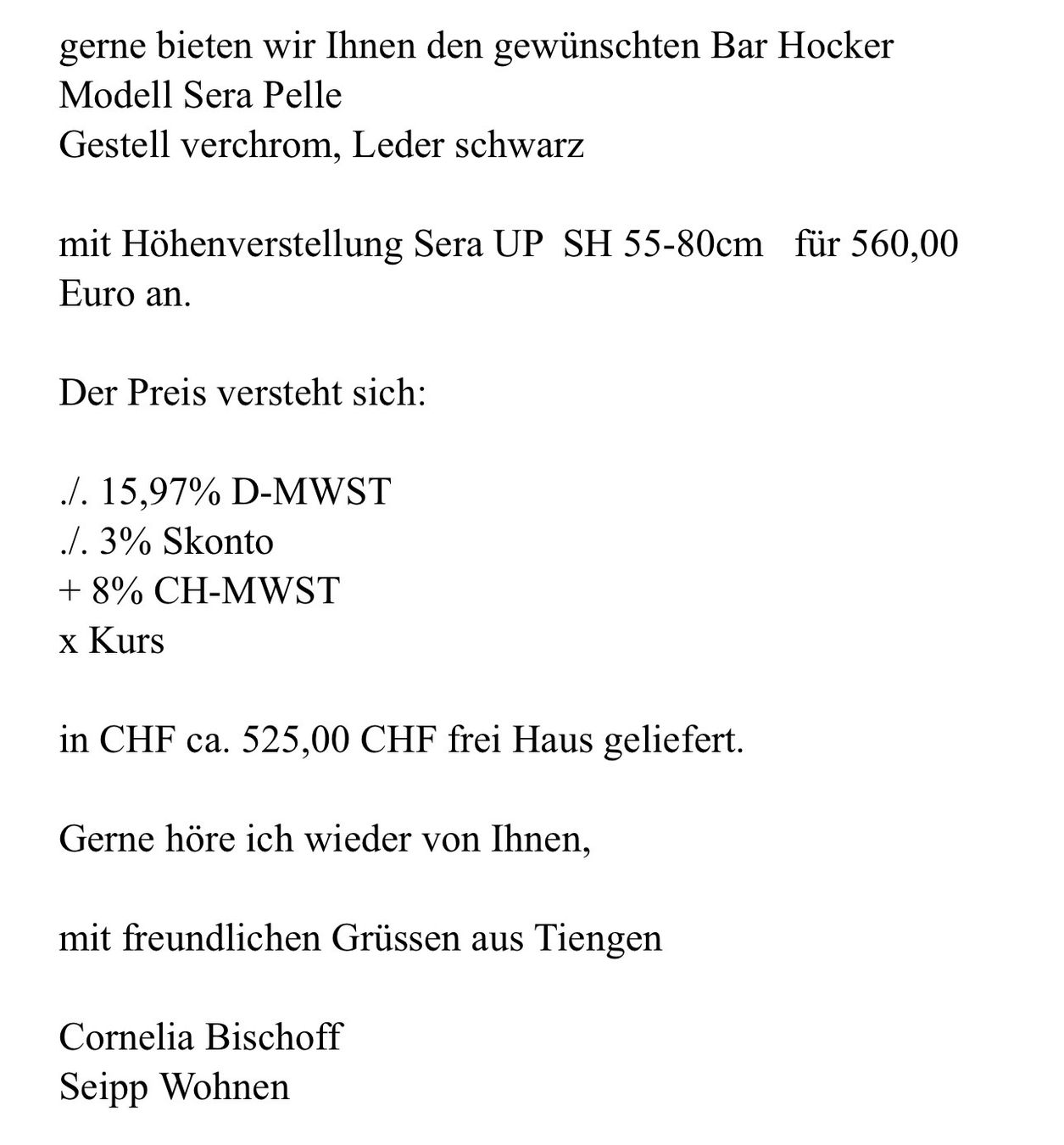 Stühle: Design Barstuhl FormvorRat – Gebraucht aus Herrliberg von simon010939 4