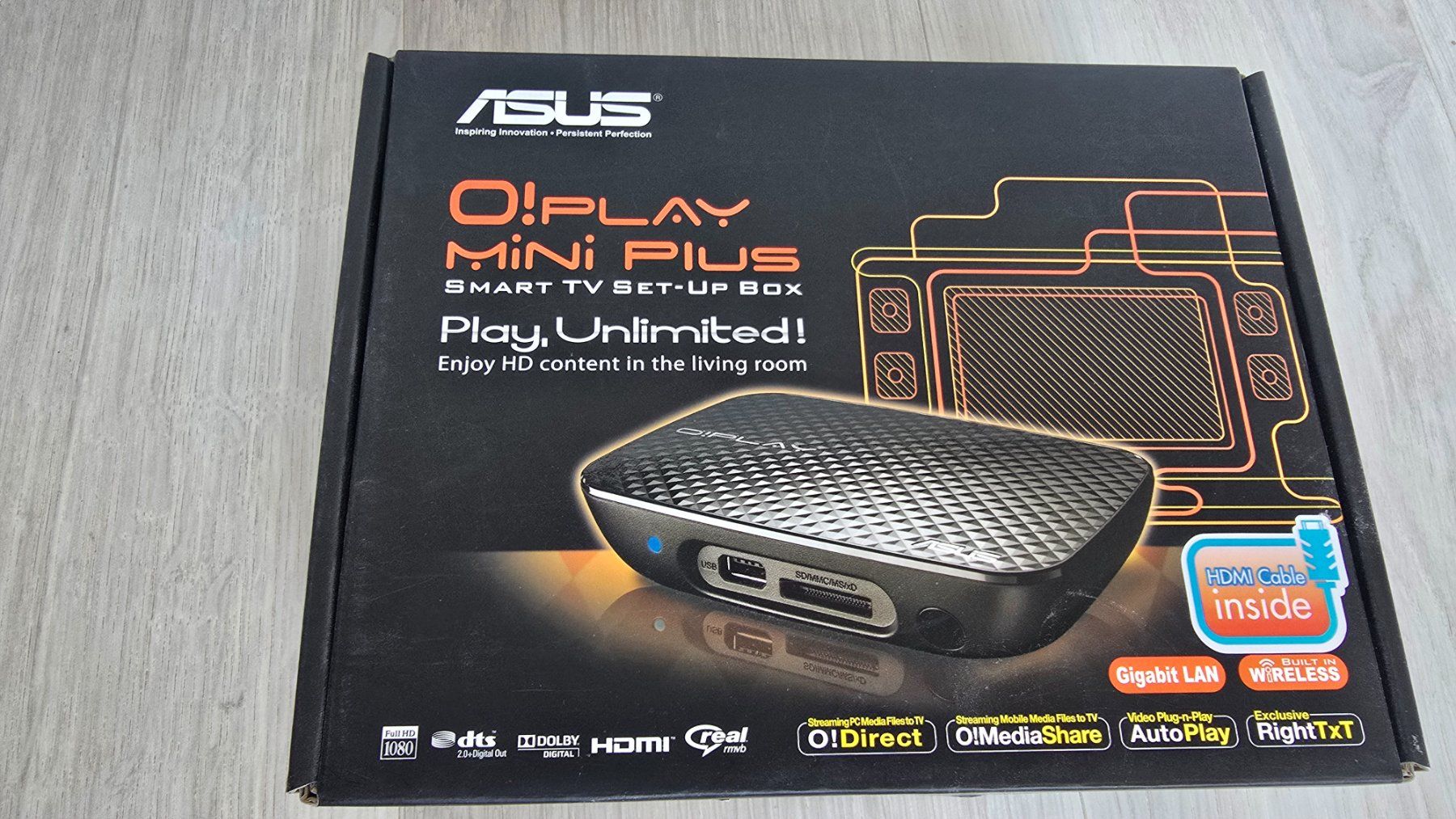 Asus Sistemi audio & multimediali: ASUS O!Play Mini Plus Mediaplayer / Smart TV Setup Box – Nuovo (secondo la descrizione) da Buchs ZH venduto da Reto_981 1