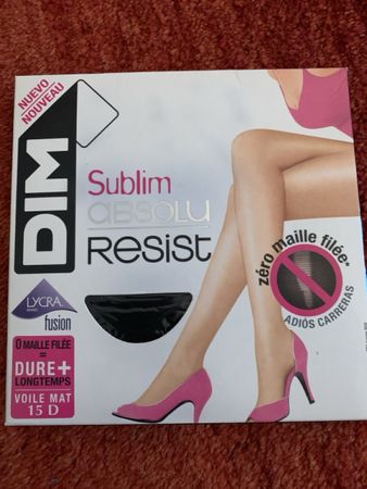 DIM collant noir taille 2, neuf