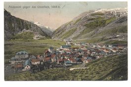 ANDERMATT gegen das Urnerloch, 1444m.