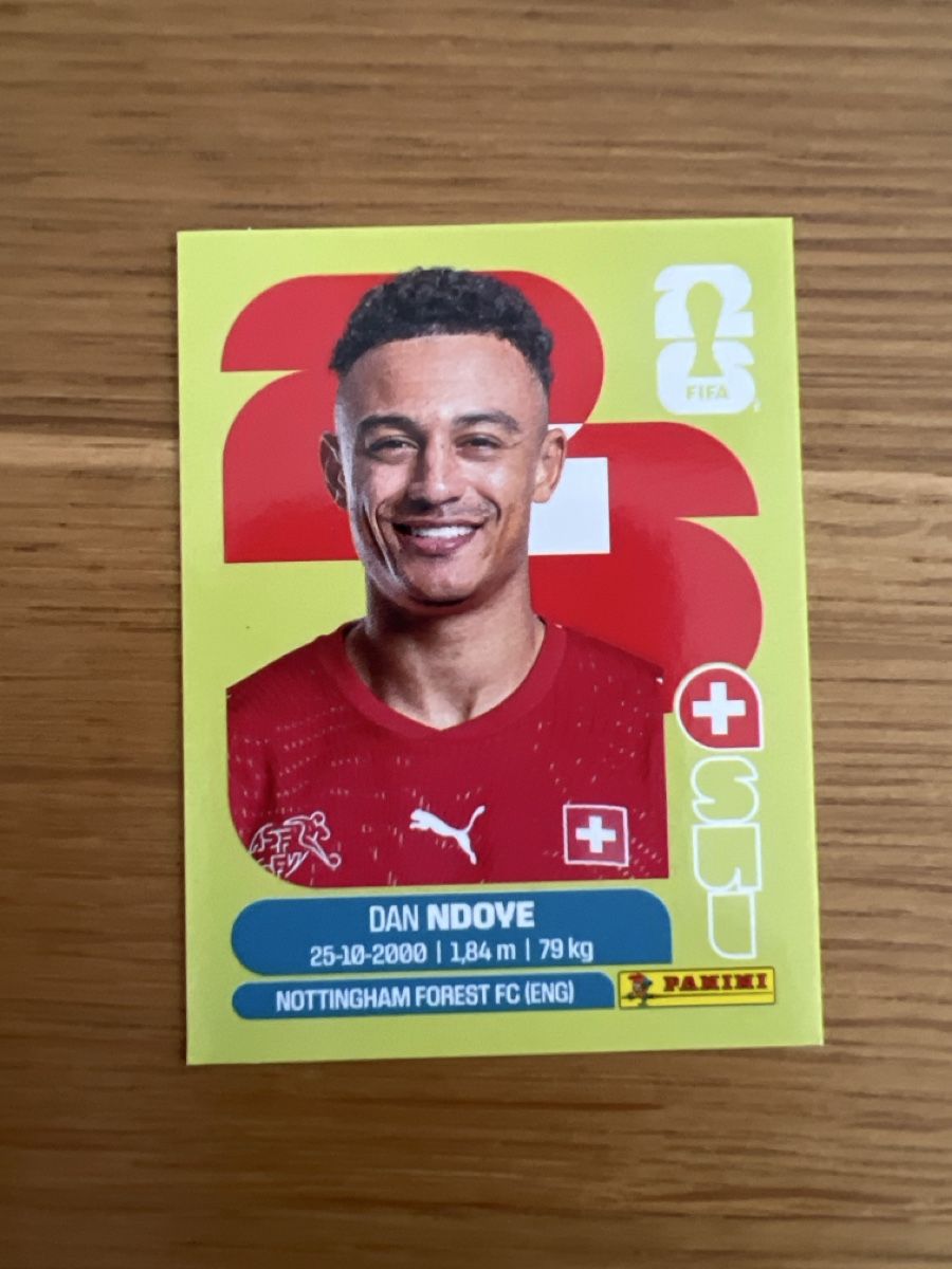 Panini Cartes à collectionner: Dan Ndoye / Panini WM 2026 – Neuf (Voir description) à Trimbach par Bade10