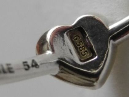 Pandora Ringe: Ring 925 Silber mit echt Goldeinlage 585 / Gr.54 – Neu (gemäss Beschreibung) aus Balsthal von qwer24 4